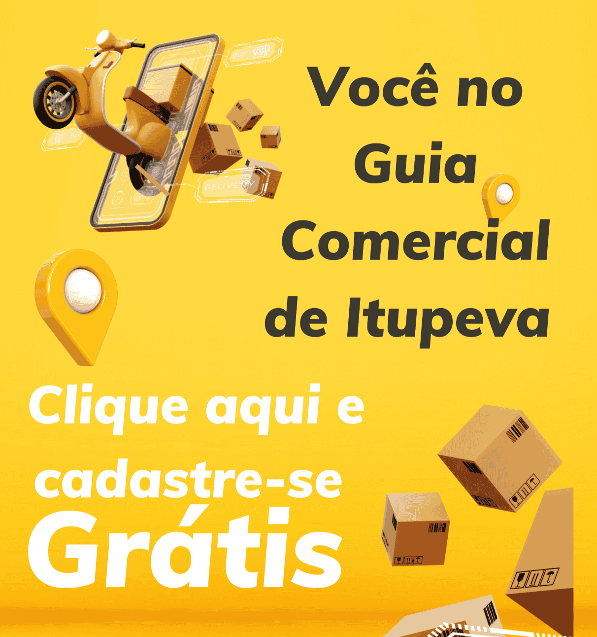 Itupeva agora tem o seu Guia Comercial Digital Gratuito, Cadastre-se