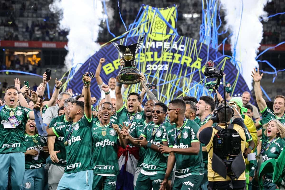 O Palmeiras é o campeão brasileiro de 2023