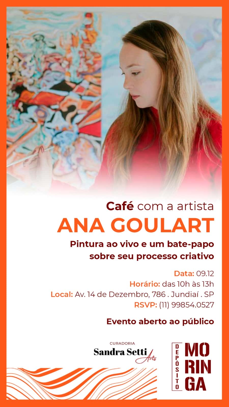 Achai convida você para evento de arte com Ana Goulart 