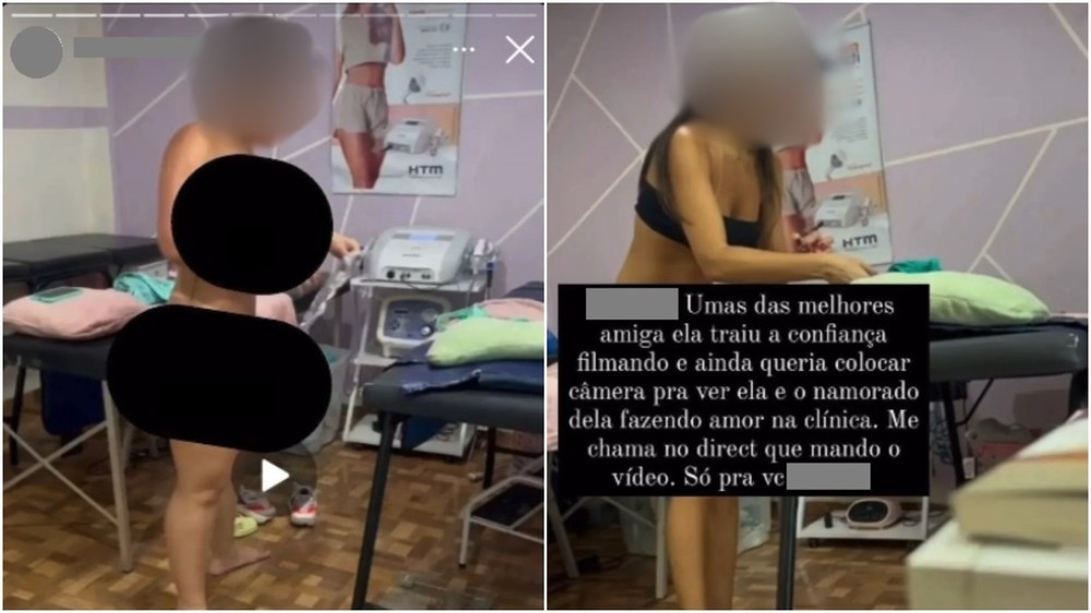 Mulheres filmadas nuas sem consentimento em clínica expostas em redes sociais