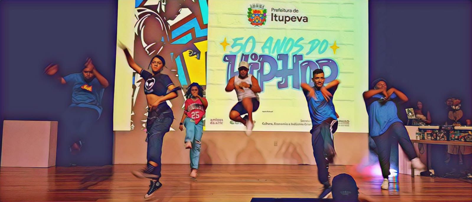 Histórico: Itupeva celebra os 50 Anos do Hip Hop no palco do cineteatro 