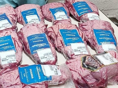 Homem é preso suspeito por roubar R$6 mil em picanha