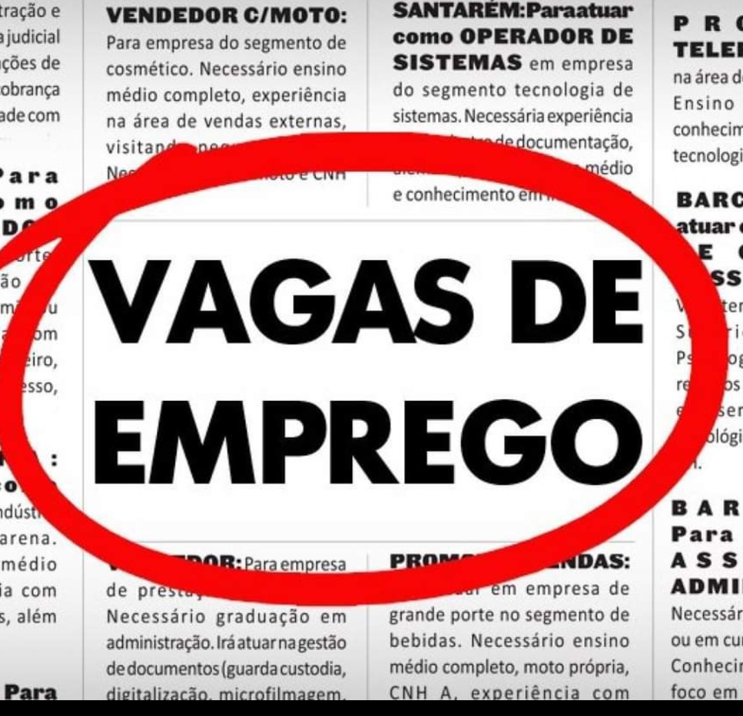 VAGAS URGENTES