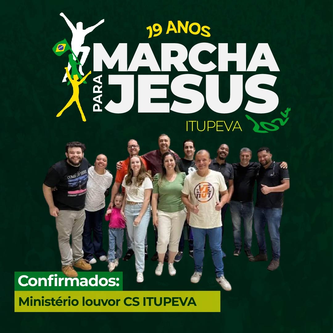 Marcha para Jesus em Itupeva, sábado 20