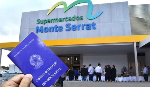  Supermercado Monte Serrat tem vagas para moradores de Itupeva e região