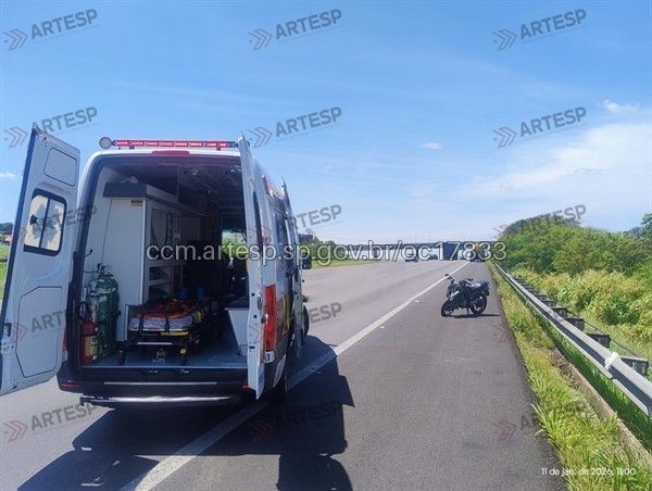  Após acidente motociclista morre na Bandeirantes