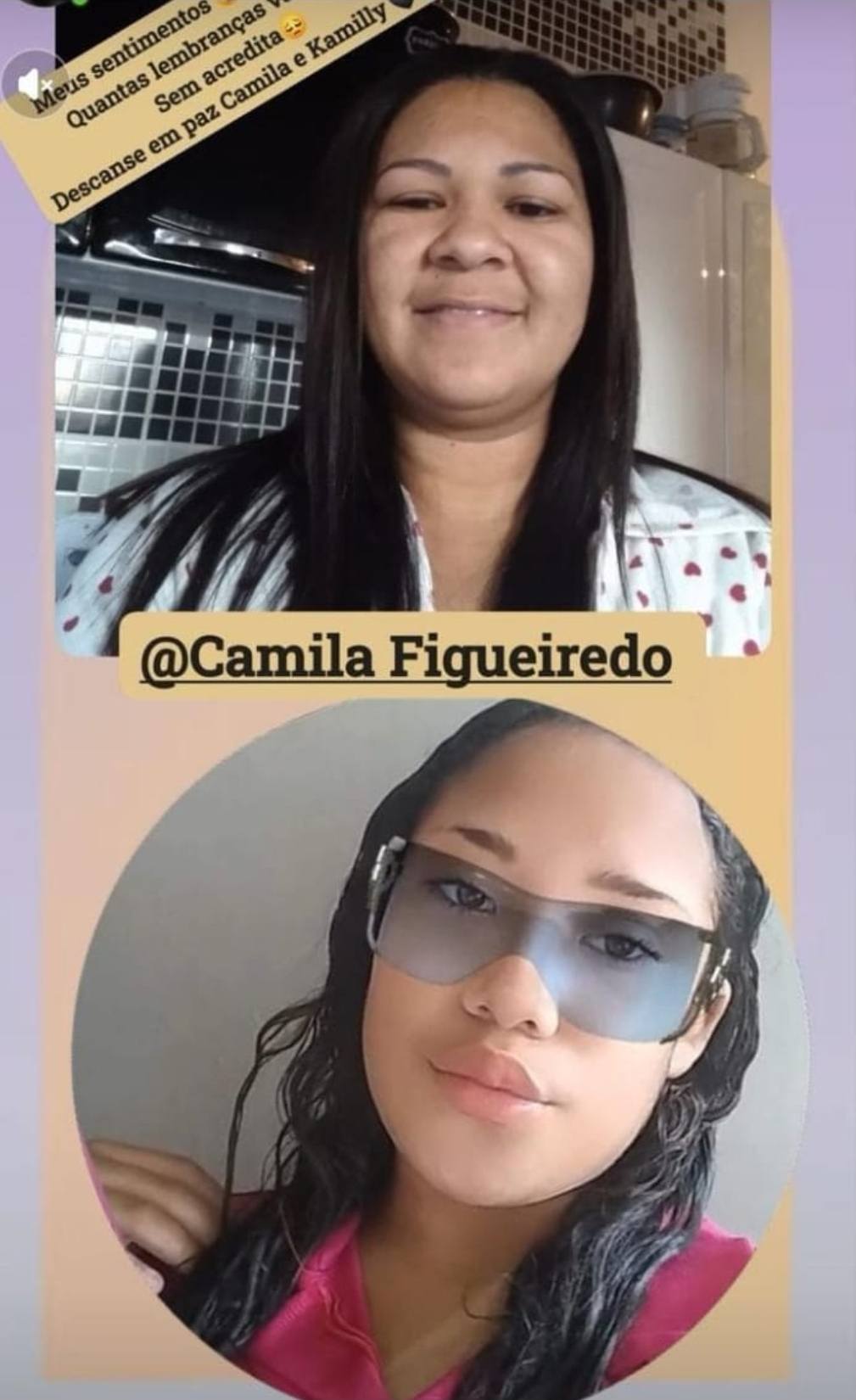  Escola presta homenagem a mãe e filha assassinadas na região