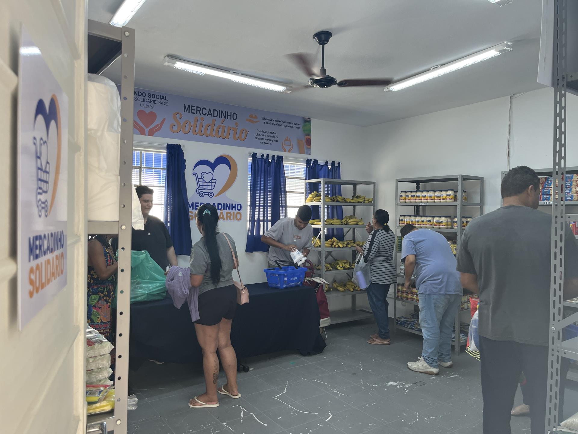  Mercadinho Solidário atende cerca de 200 famílias em Itupeva